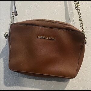 MICHAEL KORS  Crossbody Bag Leather Brown
